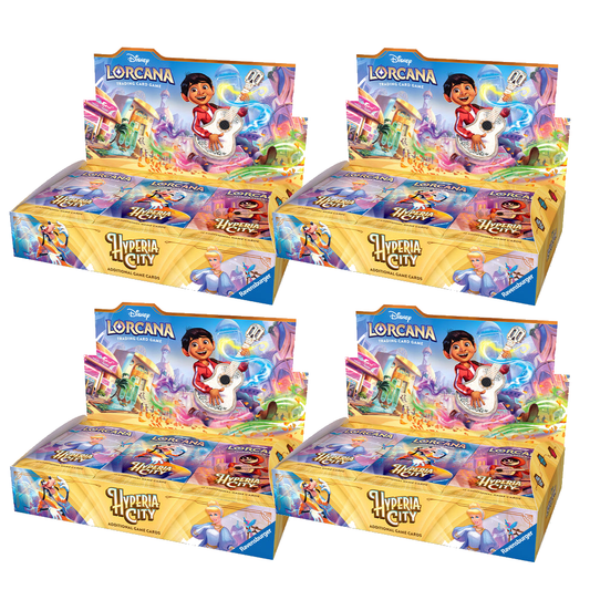Disney Lorcana TCG - Die Stadt Hyperia - Booster Display Sealed Case - DE