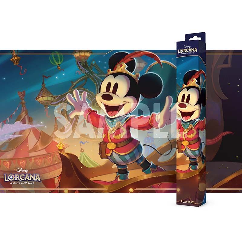 Disney Lorcana TCG - Geflüster aus der Tiefe - Spielmatte / Playmat - Micky Maus