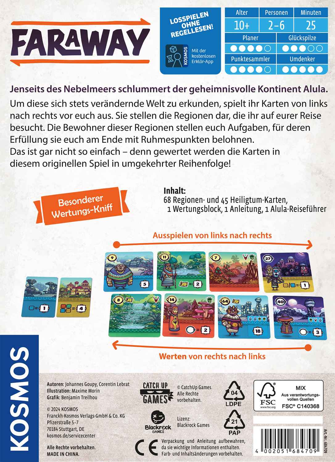 Kosmos - Faraway *Nominiert Kennerspiel des Jahres 2025*