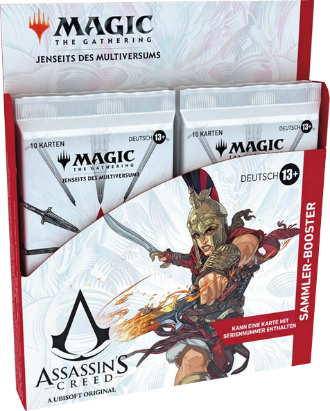 Jenseits des Multiversums: Assassin's Creed - Sammler-Booster Display (12 Booster) – deutsch