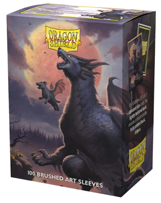 Dragon Shield - Halloween 2023 - Brushed Art Sleeves - Standard Size (100)