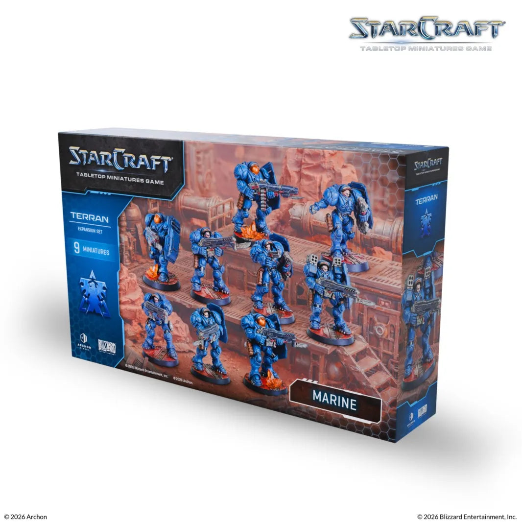 Starcraft -Tabletop Miniatures Game- Marine