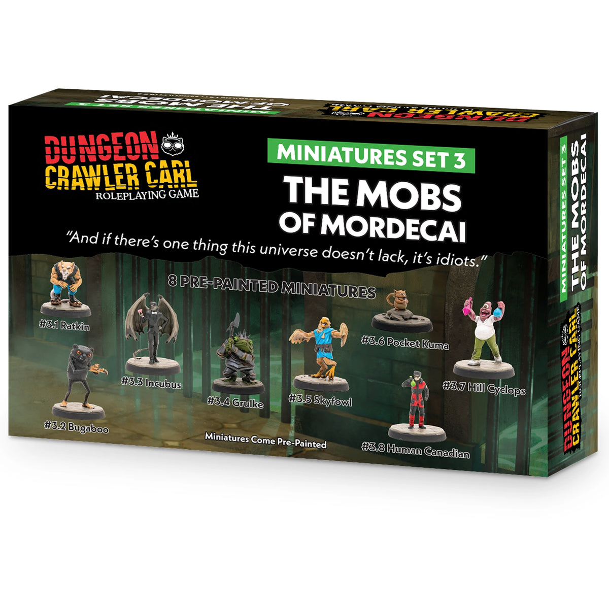Dungeon Crawler Carl: Miniatures Set #3 - Mobs Of Mordecai - Englisch