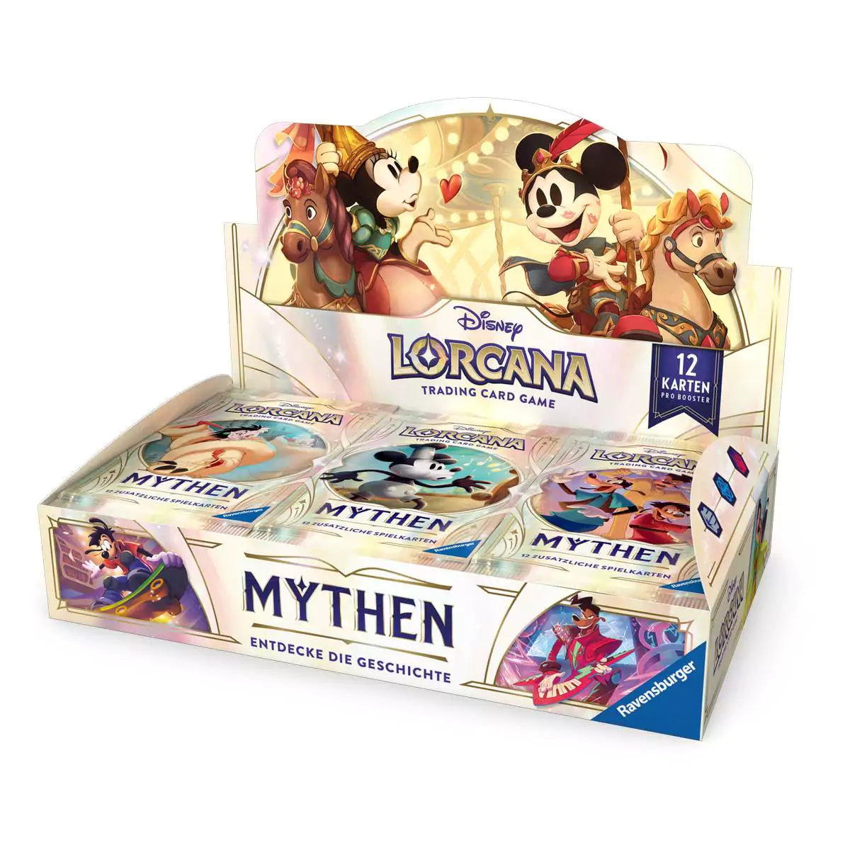 Disney Lorcana TCG - Mythen - Booster Display (24 Booster) - DE - 2. Welle