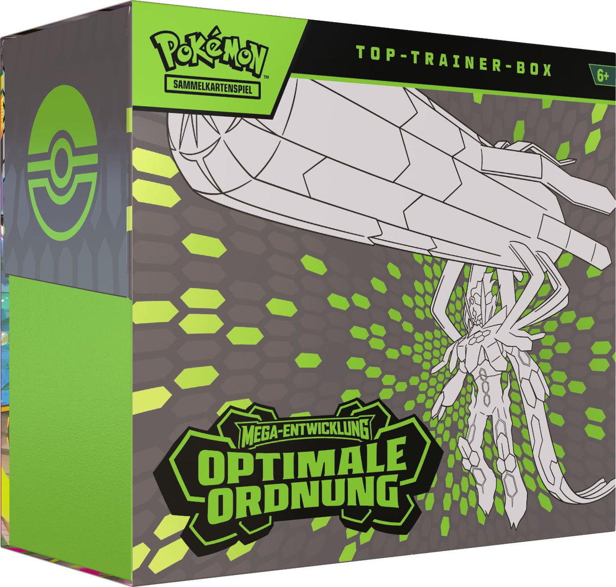 Pokémon TCG - Mega Entwicklung: Optimale Ordnung - Top Trainer Box - deutsch