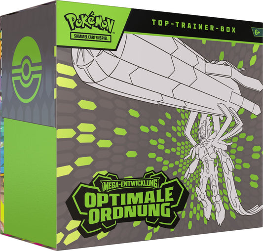 Pokémon TCG - Mega Entwicklung: Optimale Ordnung - Top Trainer Box - deutsch