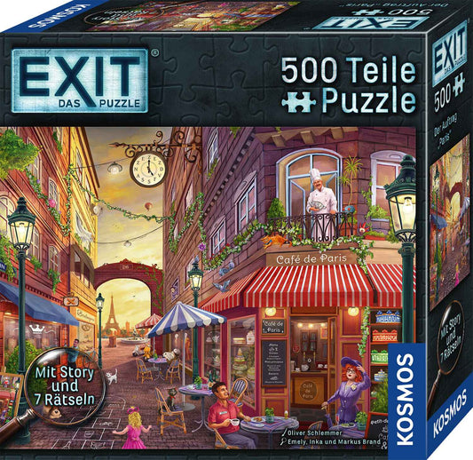 Kosmos - EXIT - Das Puzzle Der Auftrag "Paris" - 500 Teile