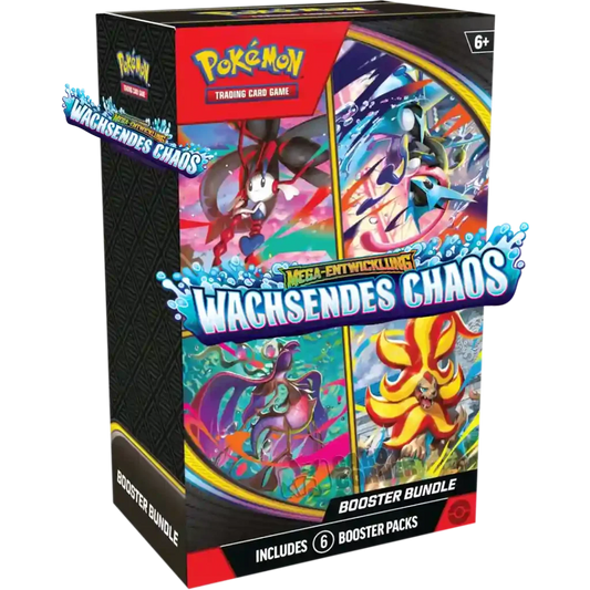 Pokémon TCG  - Mega Entwicklung: Wachsendes Chaos - Booster Bundle - deutsch - jetzt vorbestellen