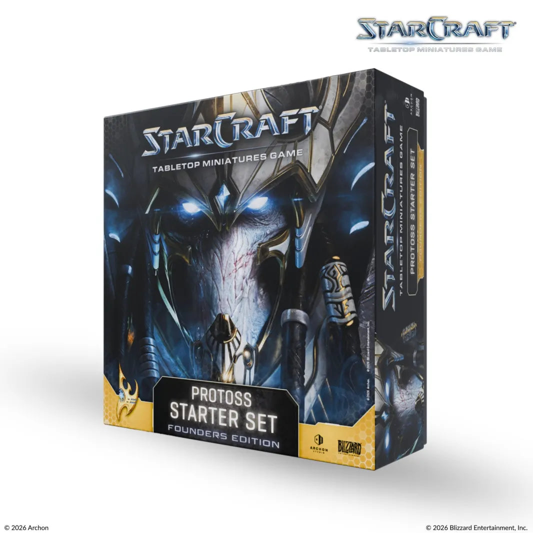Starcraft -Tabletop Miniatures Game - Protoss Starter Set - Limited Founders Edition