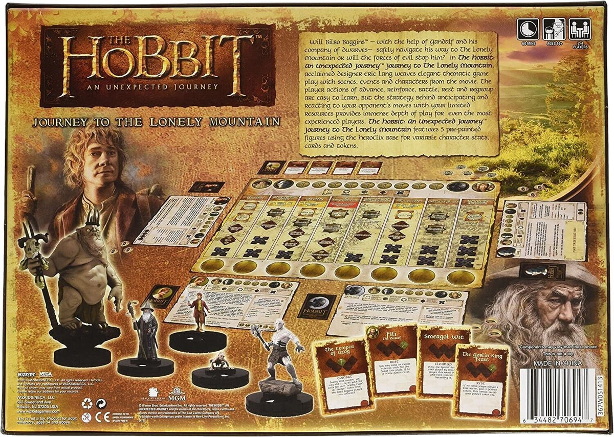 Wizkids - Neca 70694 - The Hobbit: An Unexpected Journey Boardgame