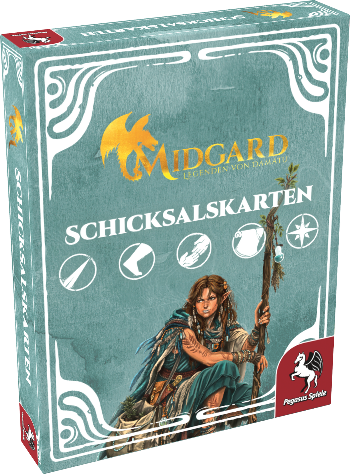 Pegasus -Midgard Legenden von Damatu -Schicksalskarten