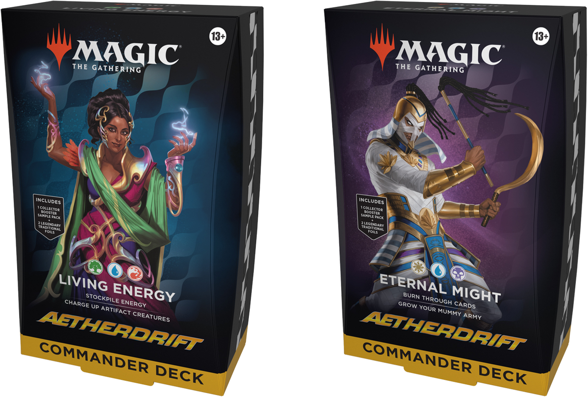 Magic the Gathering - Aetherdrift - Commander-Deck-Set (2 Decks) - englisch