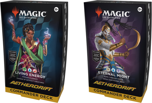 Magic the Gathering - Aetherdrift - Commander-Deck-Set (2 Decks) - englisch