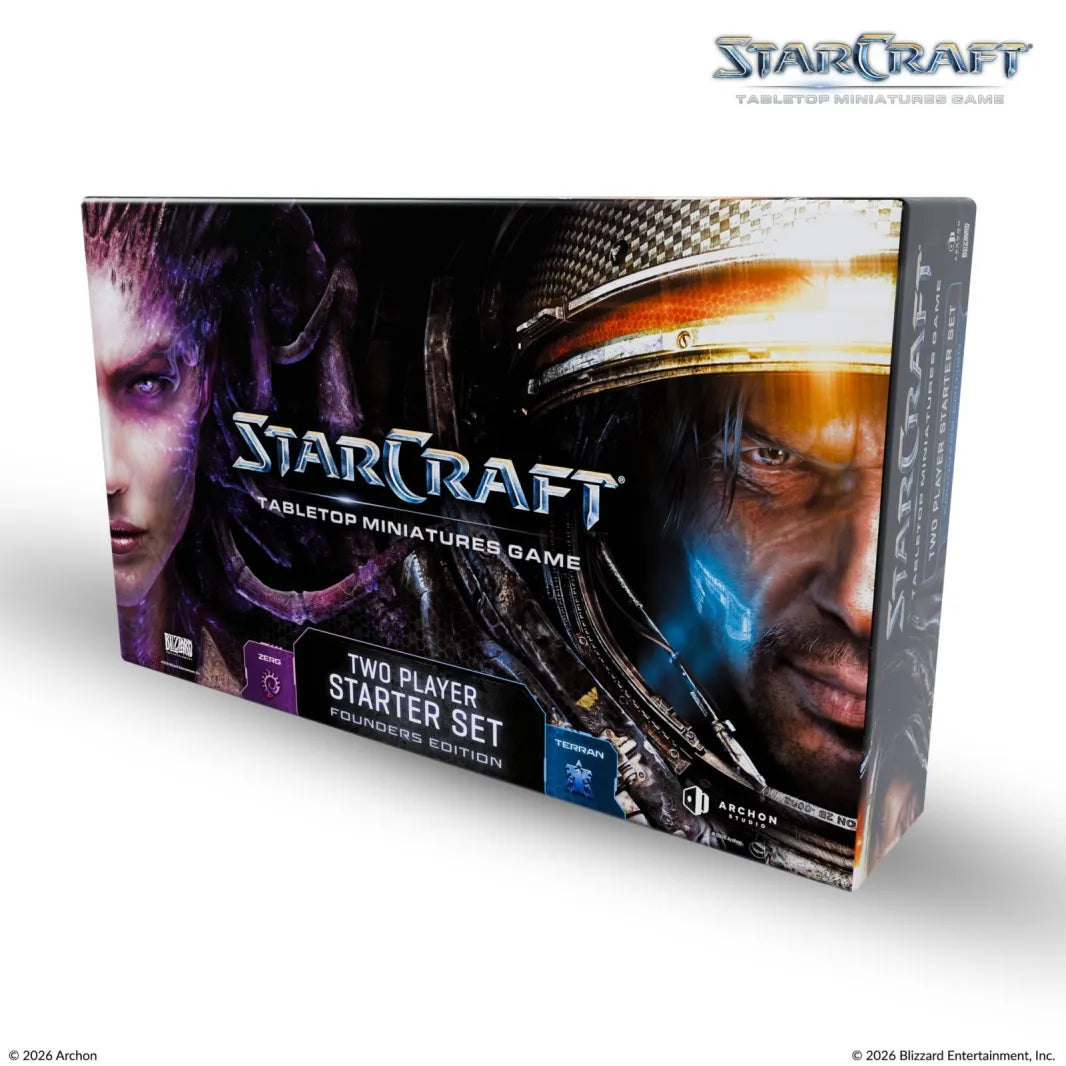 Starcraft - Tabletop Miniatures Game - Two Starter Set - Founders Edition