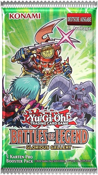 Yu-Gi-Oh! - Battles of Legend: Glorious Gallery - Booster-Display (24 Booster) 1. Auflage - deutsch