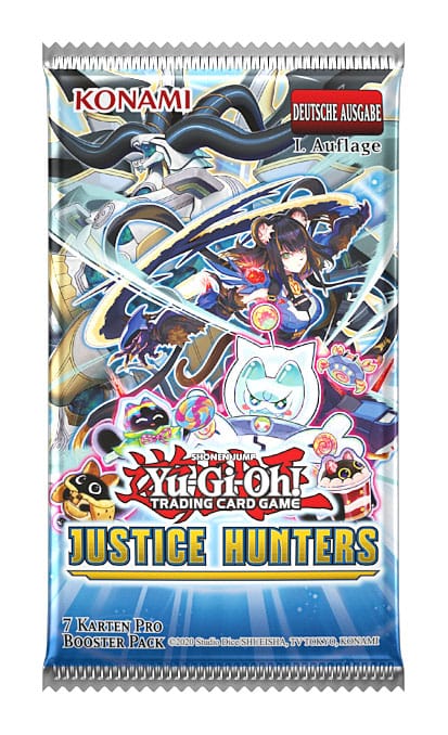 Yu-Gi-Oh! TCG - Justice Hunters Booster (1 Booster) 1. Auflage - deutsch