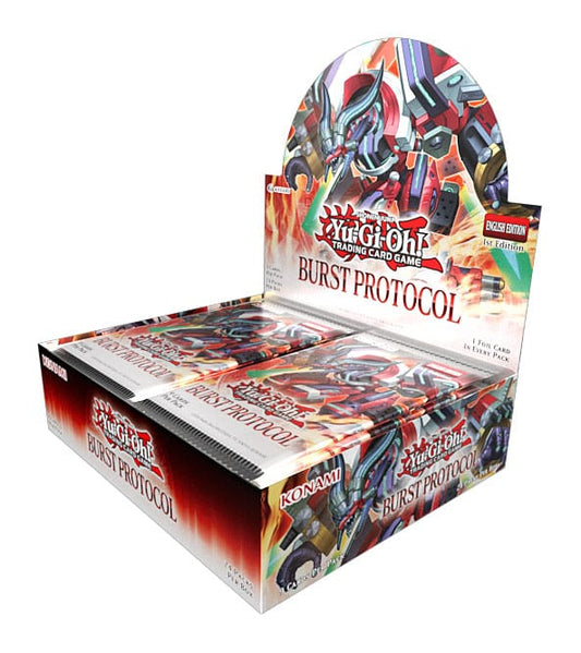 Yu-Gi-Oh! TCG - Burst Protocol - Booster-Display (24 Booster) 1. Auflage - englisch