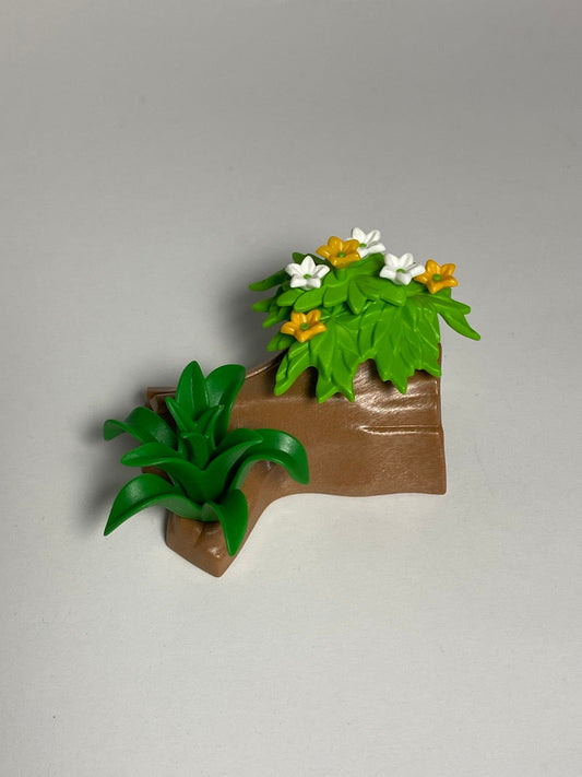 Playmobil Baumstamm mit Busch - Pflanze - 8561